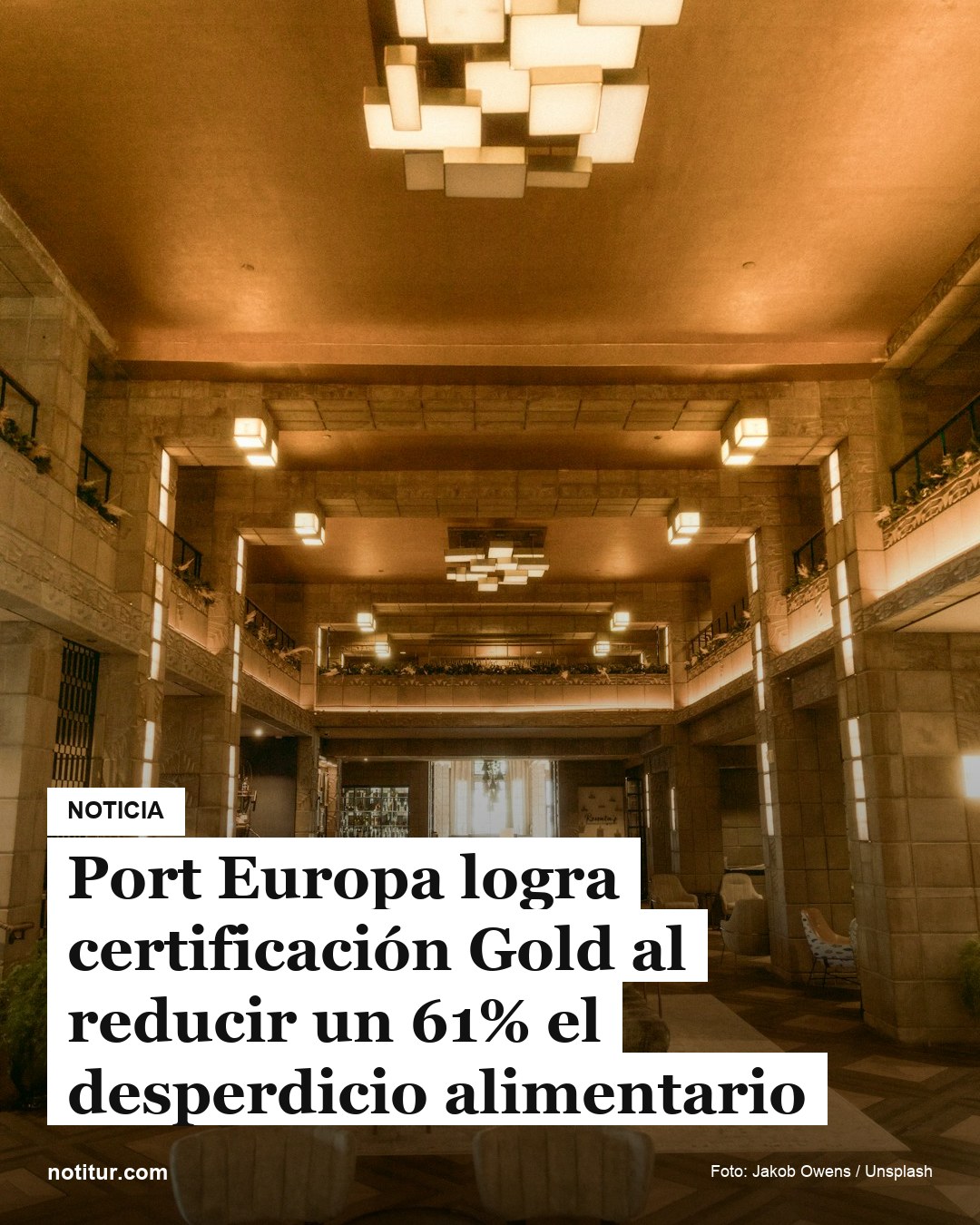 Port Europa logra certificación Gold al reducir un 61% el desperdicio alimentario